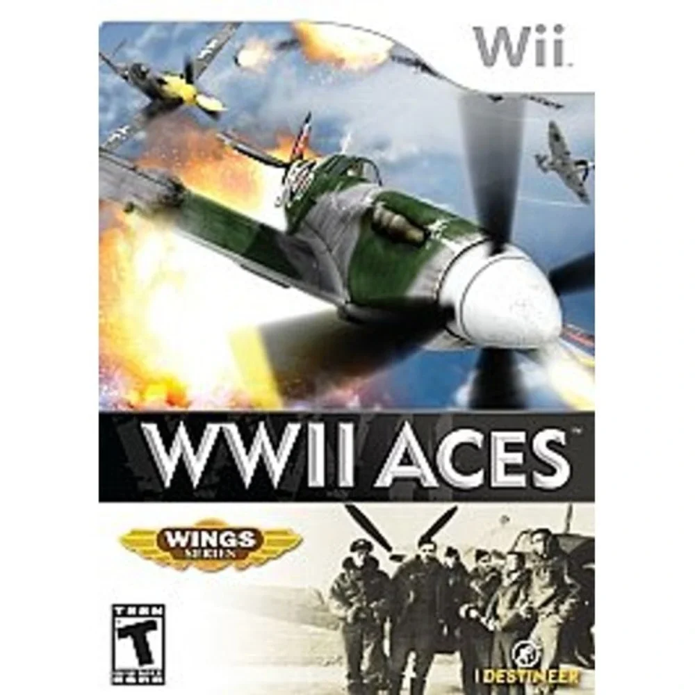 Nintendo Wii WWII Aces World War 2 World War II Game Brand New Sealed